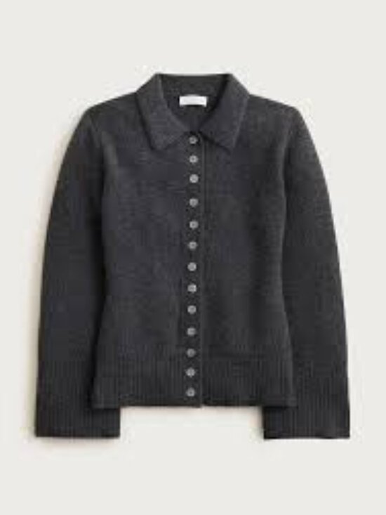 J. Crew Sweaters - J.Crew Milano-Stitch Cinched-Waist Cardigan Sweater NWT Black XXS